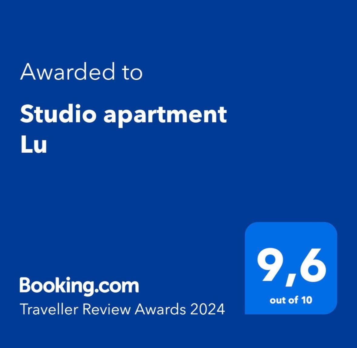 Studio Apartment Lu Rupa Extérieur photo
